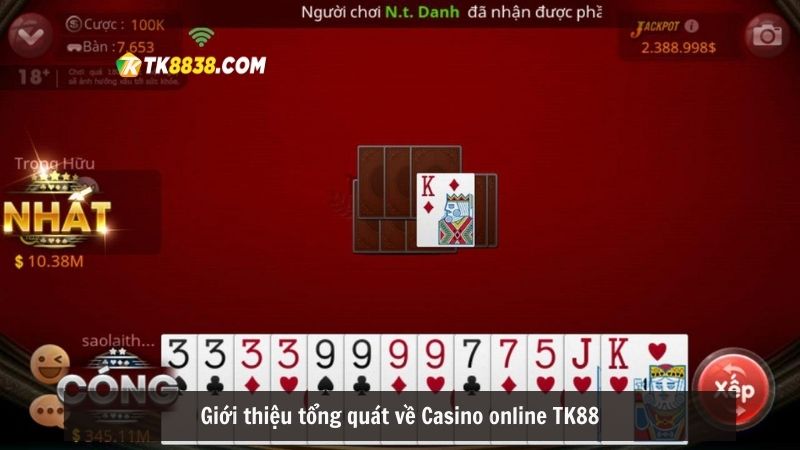 Giới thiệu tổng quát về Casino online TK88